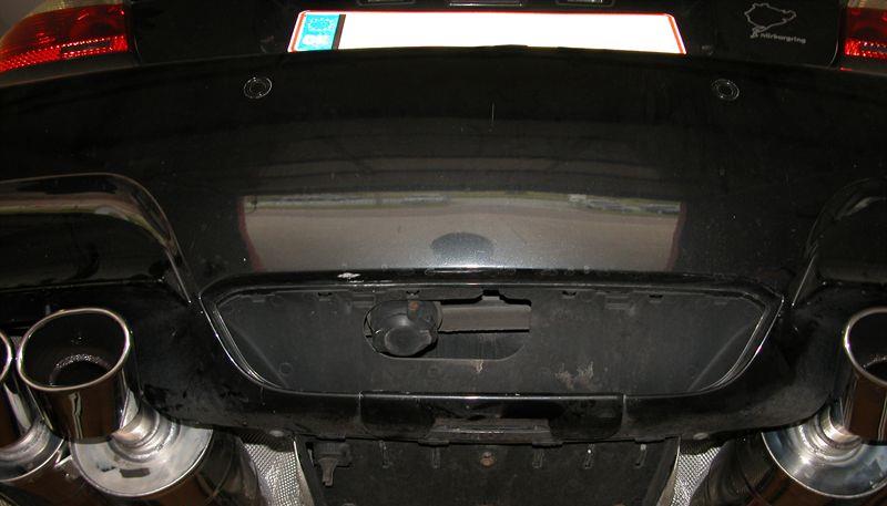 Dragkrok avtagbar original BMW (omplett inklusive skydd till bakre stötfångare - ej inklusive kabel set) 71602283912K BMW E60 E61LCI