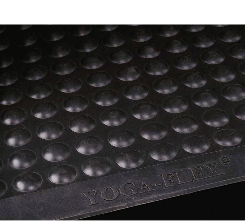 Rubbermat Yoga Flex 90X90CM 13MM black 1441871