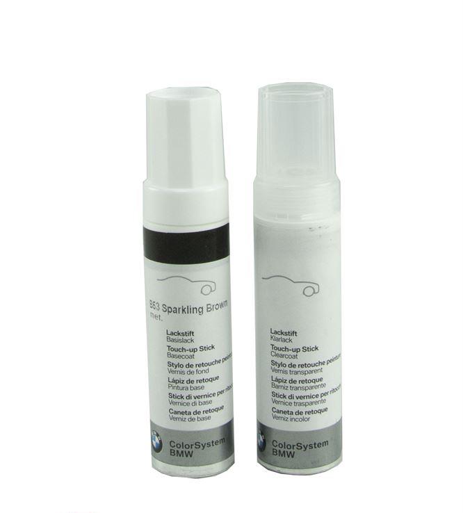 Lackstiftset (färg + klarlack) 2x12ML Sparkling Brown met. B53 51-91-2-360-642