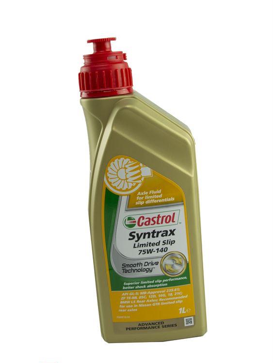 Castrol syntrax 75W-140 limited slip diffrentialolja - 1 liter CASST75W140LS