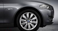 18" Turbinenstyling 329 original BMW fälgar med 245/45/18 Runflat Dunlop SP Wintersport 3D ROF vinterdäck 36112183503K F10 F11 F12 F13 F06 GC F10 LCI