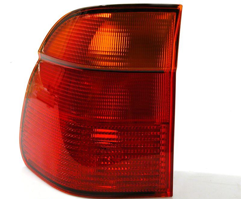 Baklykta standard yttre del med gul blinkers V.-sida 63218371327 BMW E39