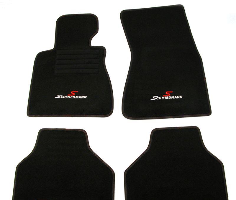Golvmattor fram/bak original Schmiedmann -Sport EVO- svart SCM65SPR BMW E65