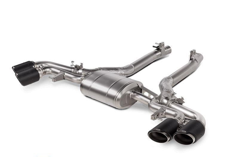 Akrapovic Slip-On Line sportljuddämpare (Titan) S-BM-T-16H BMW X6 M (F96) X5 M (F95)
