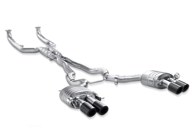 Sport exhaust Akrapovic Titanium EVO System (Without tailpipe tips) ME-BM-T-5 F12 F13 F12 LCI F13 LCI