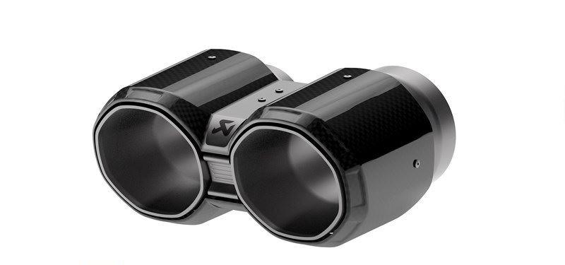 Akrapovic slutrör set, för Slip-On Line (Titan/Kolfiber) TP-CT-69 G80 M3 G82 M4 G87 M2