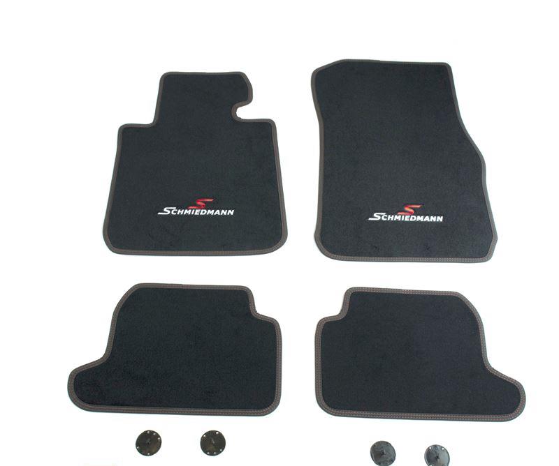 Golvmattor fram/bak original Schmiedmann -Sport EVO- svart SCMF23SPR F23 F23 LCI