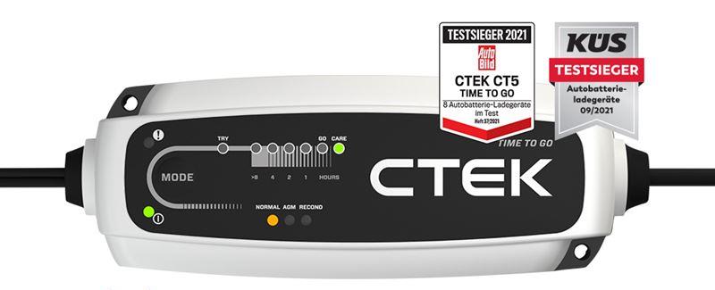 CTEK CT5 Time To Go EU batteriladdare 5640161