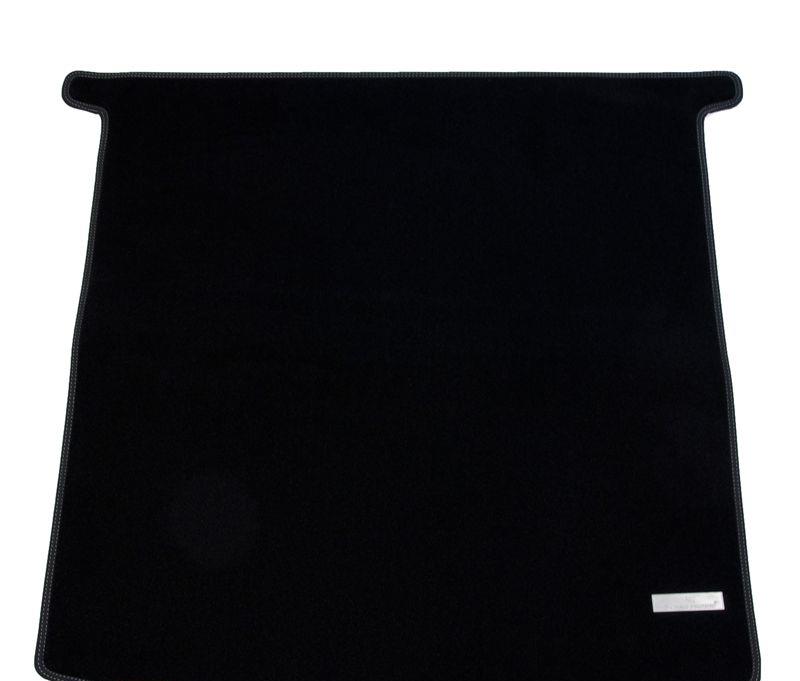 Bagagerumsmatta original Schmiedmann -Exklusive- svart extra tjock kvalitet med ett metallemblem SCMBMX6E71UTX BMW X6 (E71)