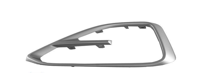 -Modern Line - Trim runt höger stötfångares grill 51-11-7-294-843 F32 F33 F36 F32 LCI F33 LCI F36 LCI