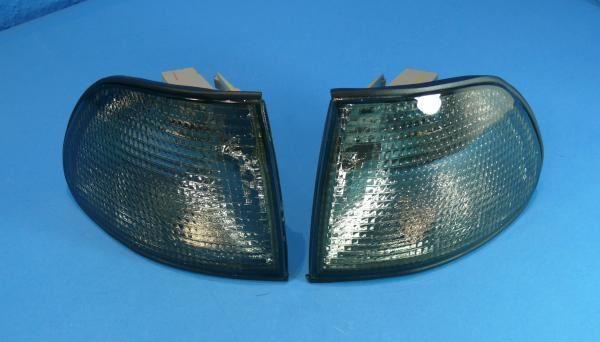 Framblinkers klar/mörk set E38 -09/98 inkl. glödlampor 1242074+075 BMW E38