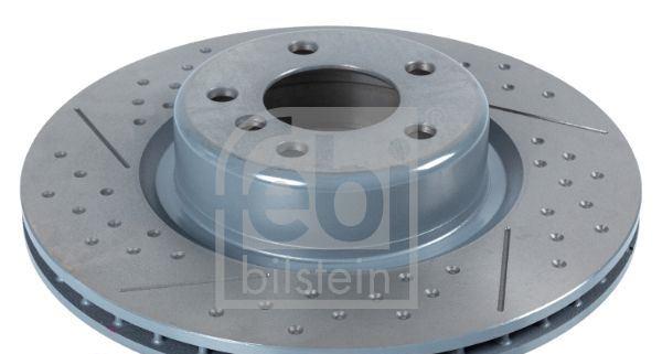 Bromsskiva bak - ventilerad, borrad/slitsad 345x24mm M-Performance 34206797598FB MINI F20 F30 F31 F21 F32 F22 F36 F23 F21LCI F20LCI F30 LCI M235I Rac