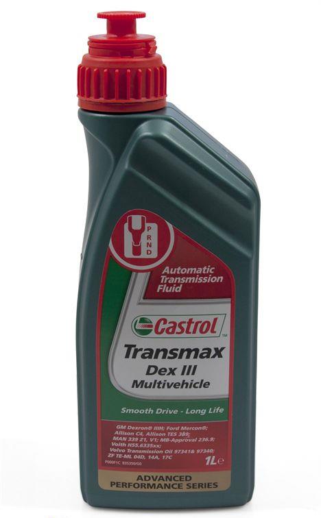 Olja servostyrning/automatisk växellåda Castrol Transmax dex III 1L CASTTQ3