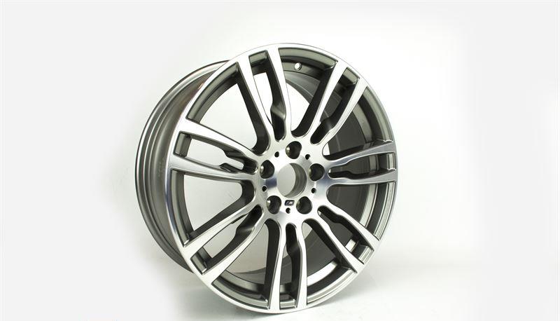 Original BMW rim, M star spoke - Ferricgray - 8X19 ET:36 5X120 36-11-7-850-020 F30 F31 F32 F33 F36 F30 LCI F31 LCI F32 LCI F33 LCI F36 LCI