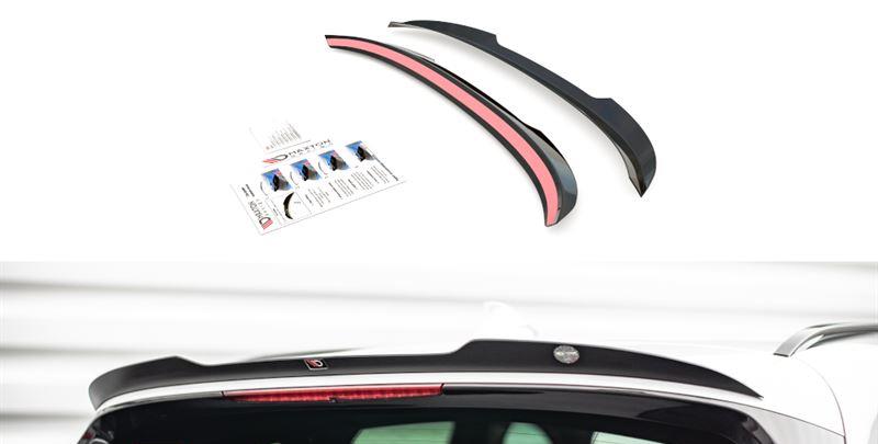 Takspoiler -Airflow II-design- Svart BSF48AIR2 BMW X1 (F48) X1 (F48LCI)