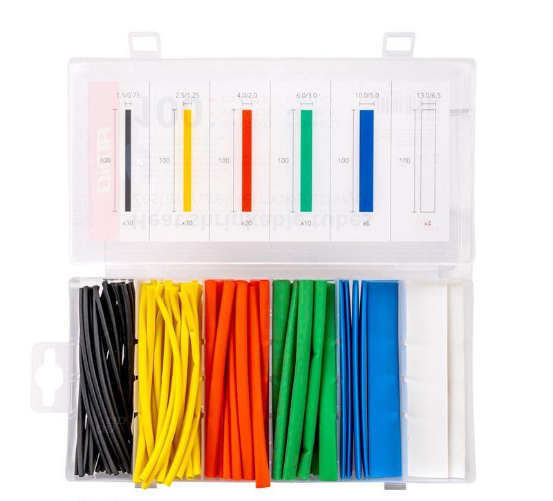 Shrinking tube set with 100 pcs. 03030