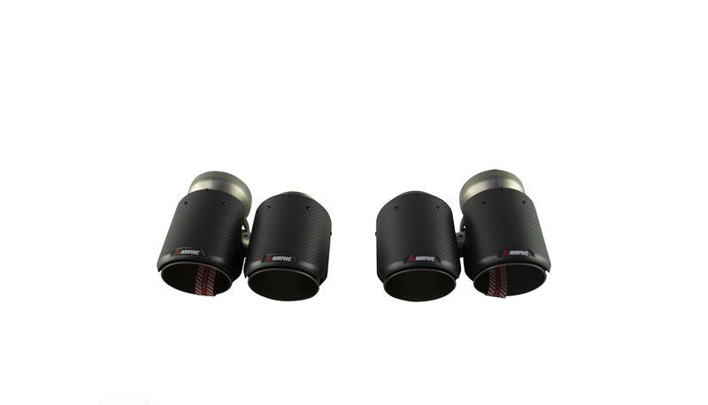 Akrapovic slutrör set, för Slip-On Line (Titan/Kolfiber) TP-CT-68 G80 M3 G82 M4 G87 M2
