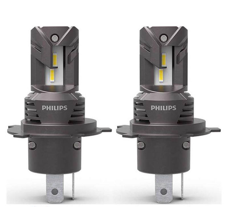 LED-lampuppsättning 6000K, H4 - Philips Retrofit - Ej ECE-godkänd LEDH46000KPH BMW E21 E23 E28 1502-2002TII 1500-2000CS M1