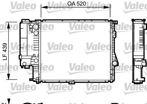 Kylare 17111427153VL BMW E39
