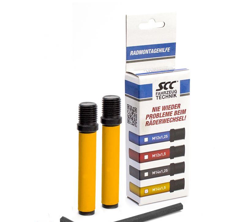 Wheel mounting guide pin - Thread: M14X1,5 - for easily installment of wheels MWZ-MH1415S BMW E65 E66 X3 (E83) X5 (E53) X3LCI (E83LCI)