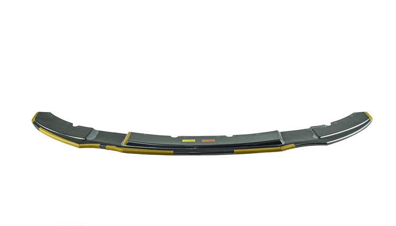 Rieger frontspoilerläpp kolfiber look för M-Technik fram spoiler 99238 F32 F33 F36