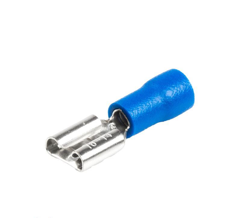 Spade type connectors female - 7.4mm, 1.5-2.5mm2, 15A, 10 pcs 03067