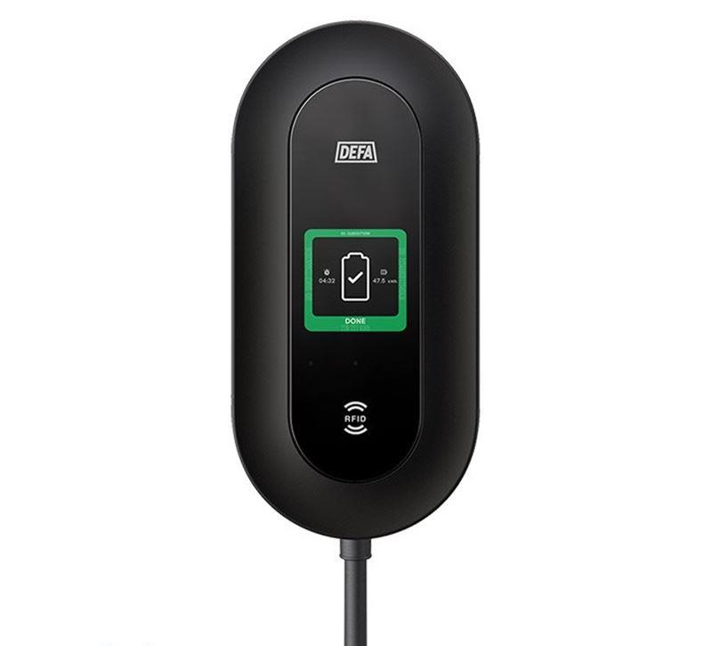 DEFA Power charging station, wall mount included, 6m cable, 22kW 726715000