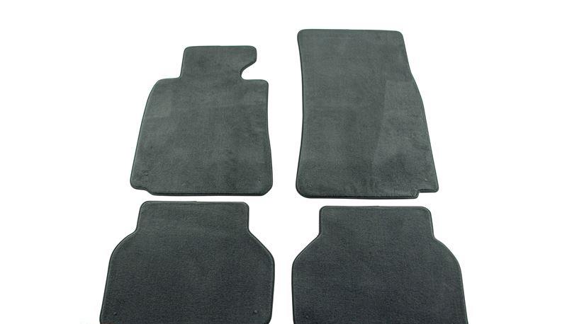 Golvmattor "Velours" (BMW luxus) fram/bak original BMW anthrazit 51-47-8-204-019 BMW E39