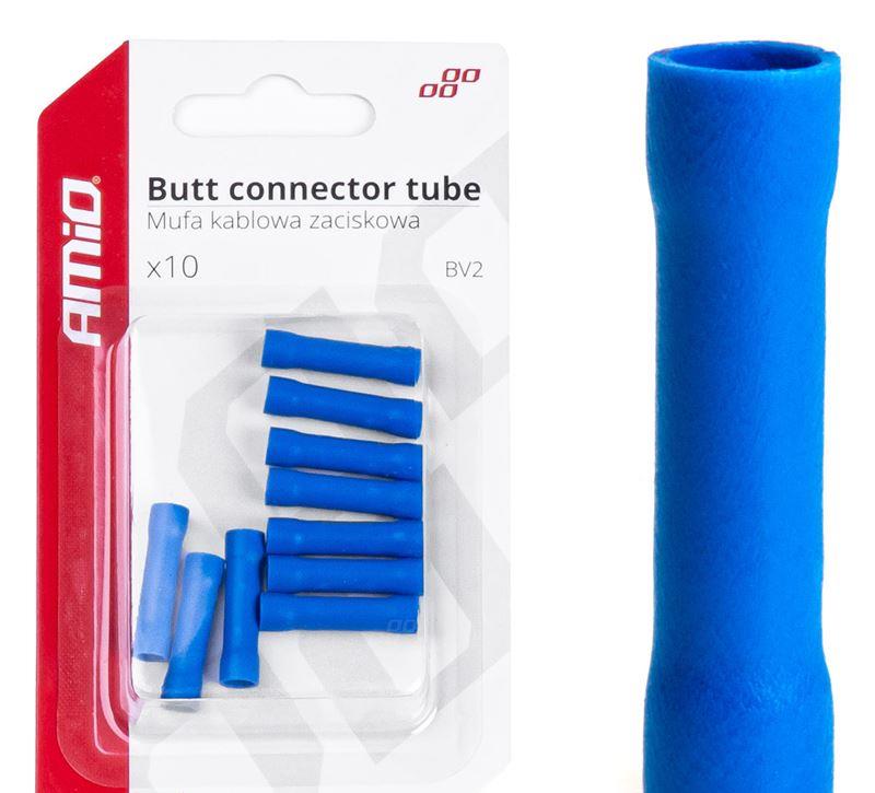 Butt connector tube - 0,75-2,5mm2, 10 pcs 03076