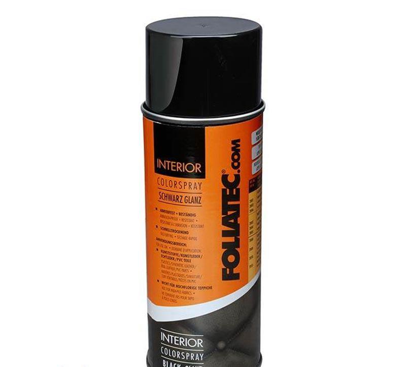 Foliatec Inredningsspray 400 ml - Glansig svart 372002003