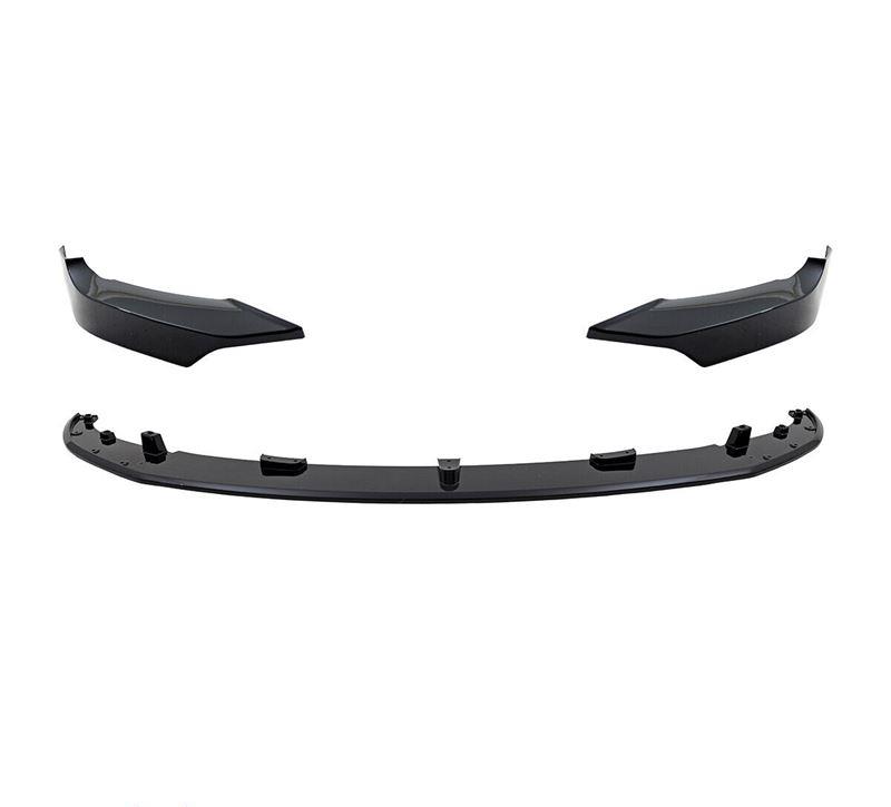 Frontsplitter -EVO II- Glansig svart FRLE9293LCIEVO2 BMW E92LCI E93LCI