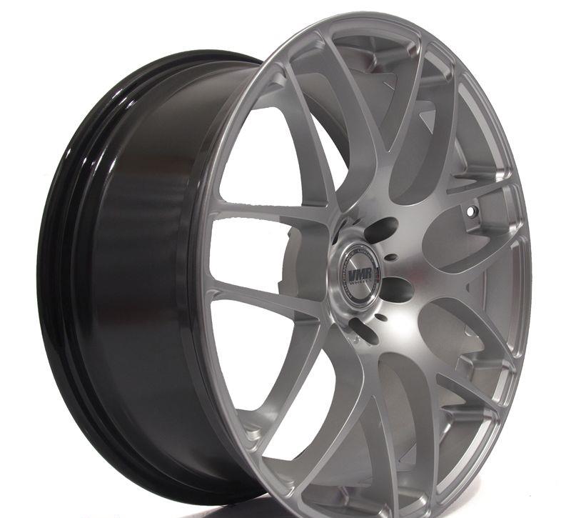 20" original VMR -TYP V710- hyper silver fälgar 9x20 VMR2095HS5SEL BMW E32 E38 E65 E31 E60 E66 Z8 E63 E61 E64 E60LCI E61LCI E63LCI E64LCI
