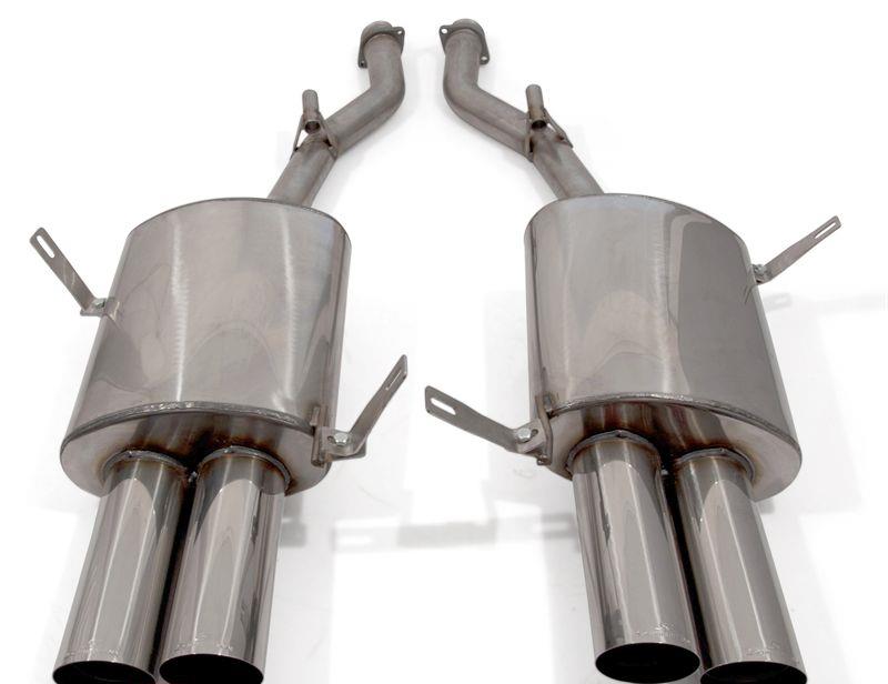 Schmiedmann sport ljuddämpare bak rostfritt stål set 4XØ86MM SCMMZ3NR486 Z3