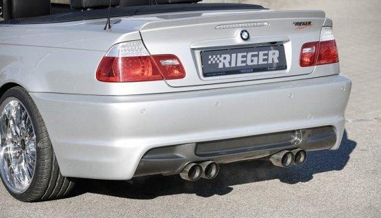 Bakstötfångare Rieger 50249 BMW E46