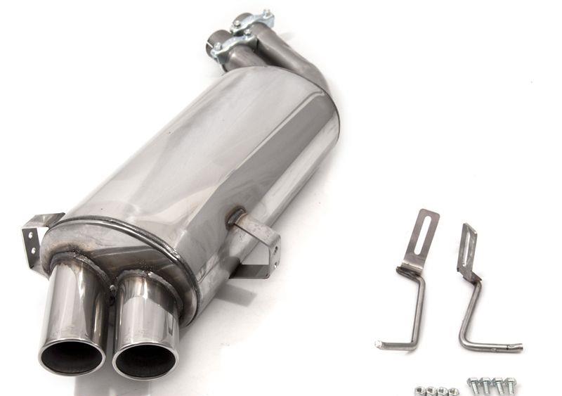 Schmiedmann sportljuddämpare bak rostfritt stål 2XØ76MM SCM828835R276 BMW E82 E88