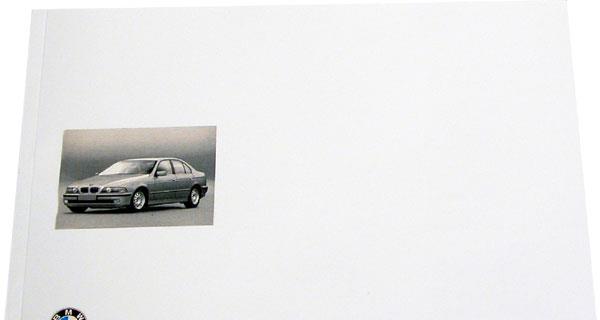 Ägares handbok språk: danska 01-48-9-790-038 BMW E39