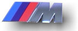 Emblem M-Technik till bagageluckan 51-14-1-946-169 BMW E28 E34