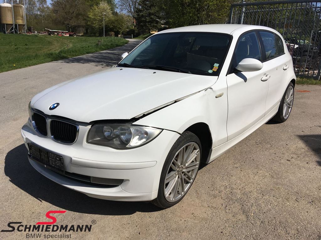 BMW E87 LCI (facelift) Doors5 120D N47 2.0l 2007 177 HP ALPINEWEISS 3