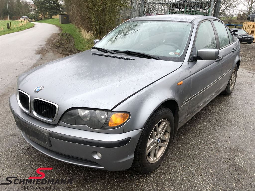 BMW E46 Limousine 316I N42 1.8l 2002 116 HP SILBER-GRAU METALLIC