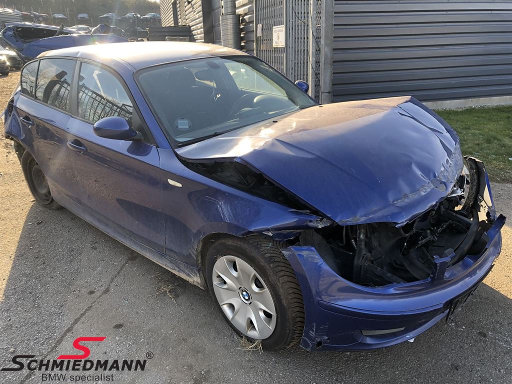 BMW E87 LCI (facelift) Doors5 118D N47 2.0l 2008 143 HP MONTEGO-METALLIC BLAU